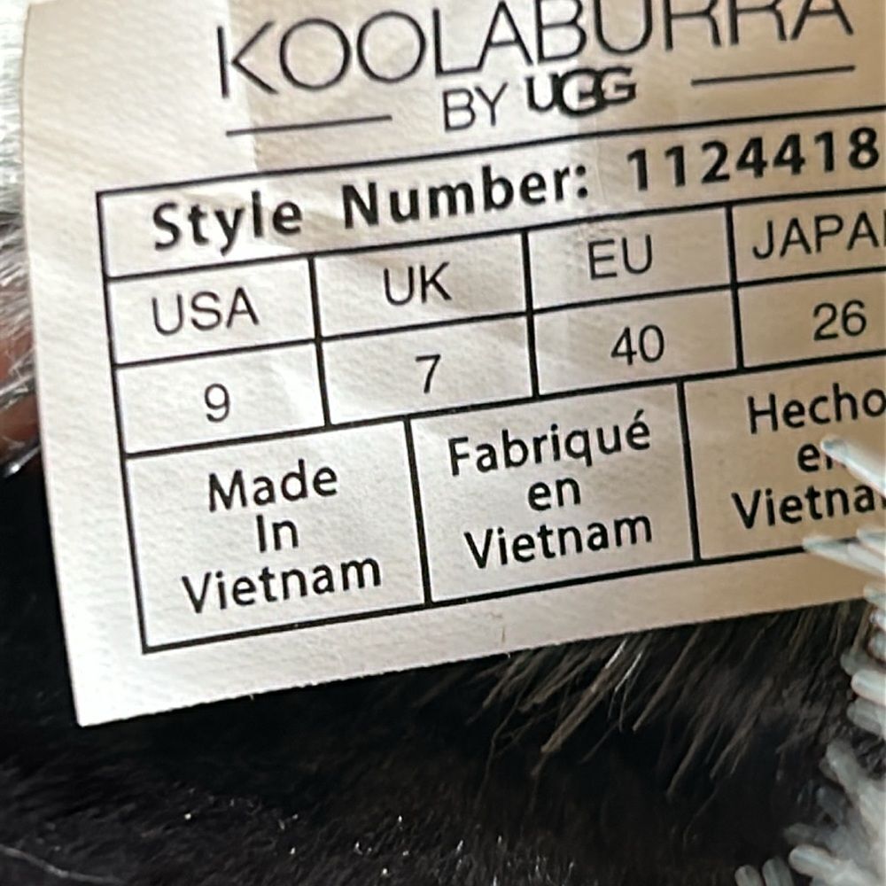 NEW Koolaburra by UGG Plush Ah Zebra Slides - Picture 5 of 9